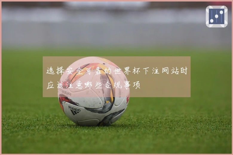 选择安全可靠的世界杯下注网站时应该注意哪些合规事项