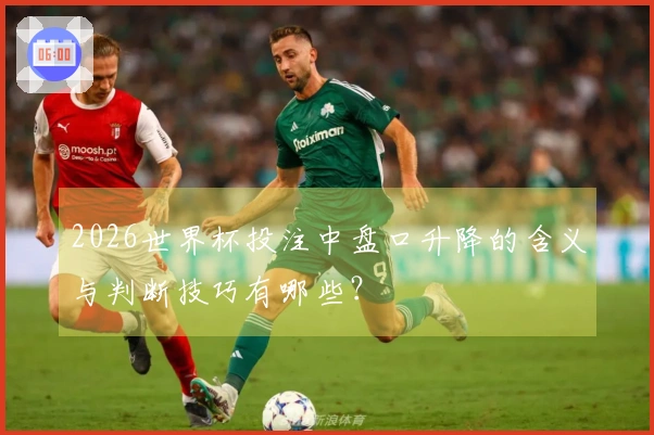 2026世界杯投注中盘口升降的含义与判断技巧有哪些？